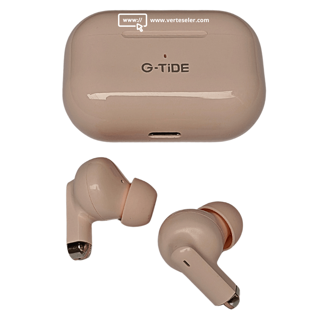 Audífonos bluetooth 5.3 G-tide L22 hasta 8 horas de batería, estuche de carga y bolsa regalo.Rosa — imagen 9