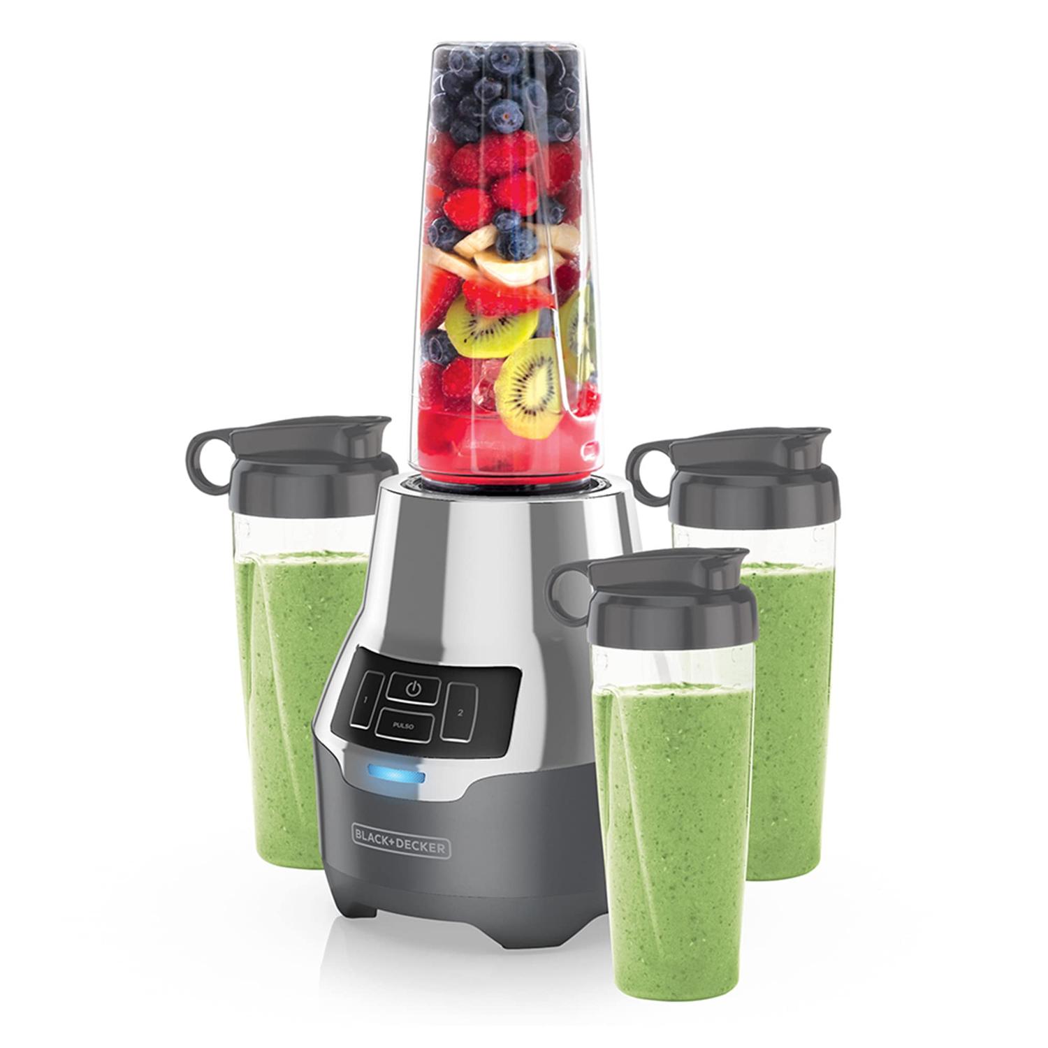 LICUADORA PERSONAL BLACK & DECKER PB2004G 2 VEL 4 VASOS PLASTICO — imagen 2