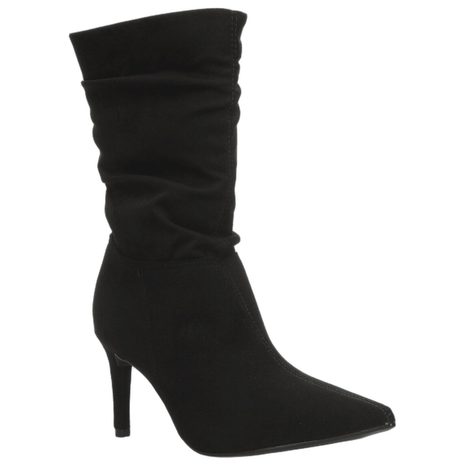 Bota Vizzano Dama Negro Casual Tacón Cierre Mujer — imagen 3