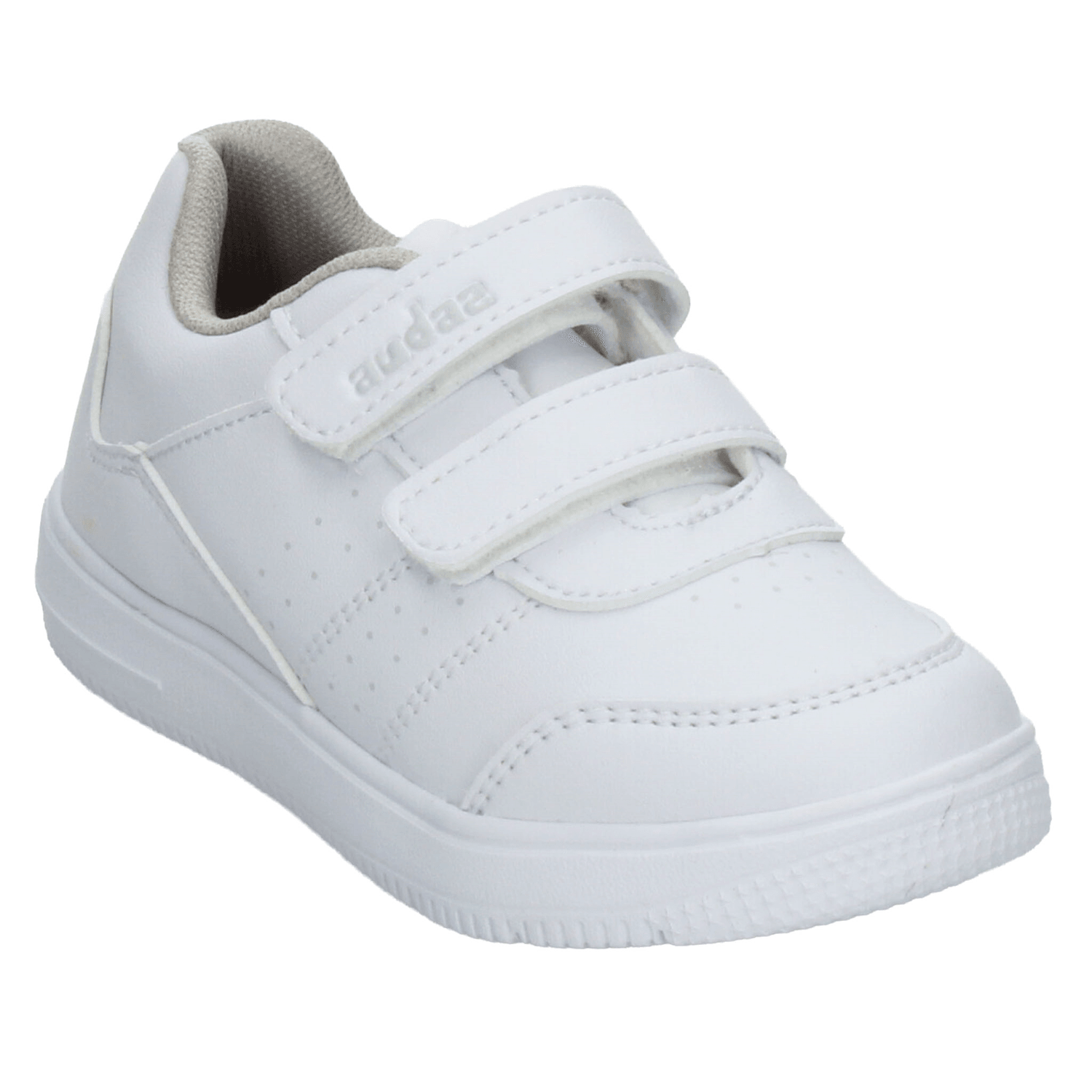 Tenis Niño Coqueta Blanco Escolar Cintas Adhesivas Infantil T17-21 — imagen 5