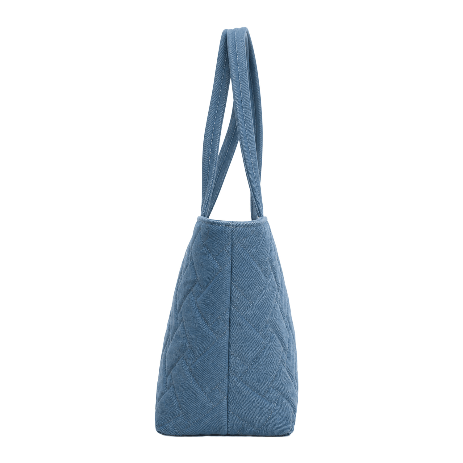 Bolsa Ferretina Dama Azul Mezclilla Casual Amplia Mujer — imagen 4