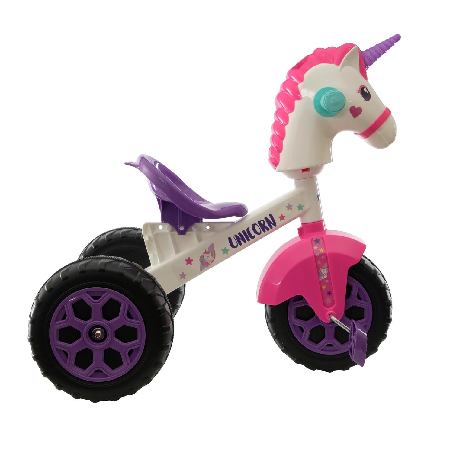 TRICICLO INFANTIL PRINSEL UNICORNIO LUZ SONIDO 1372 — imagen 3