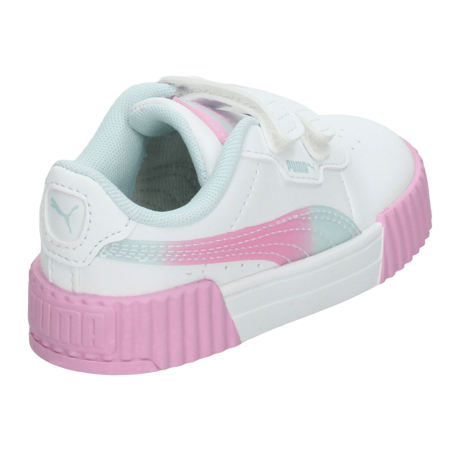 Tenis Puma Carina 3.0 Niña Blanco Casual Deportivo Infantil T11-16 — imagen 4
