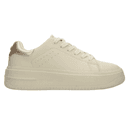 Tenis Ozono Dama Casual Plataforma Latte Mujer