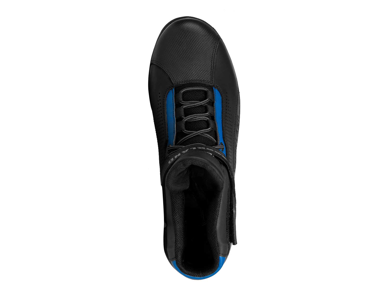 Botas hombre motociclista biker touring WKL 80017 Negro Azul — imagen 15