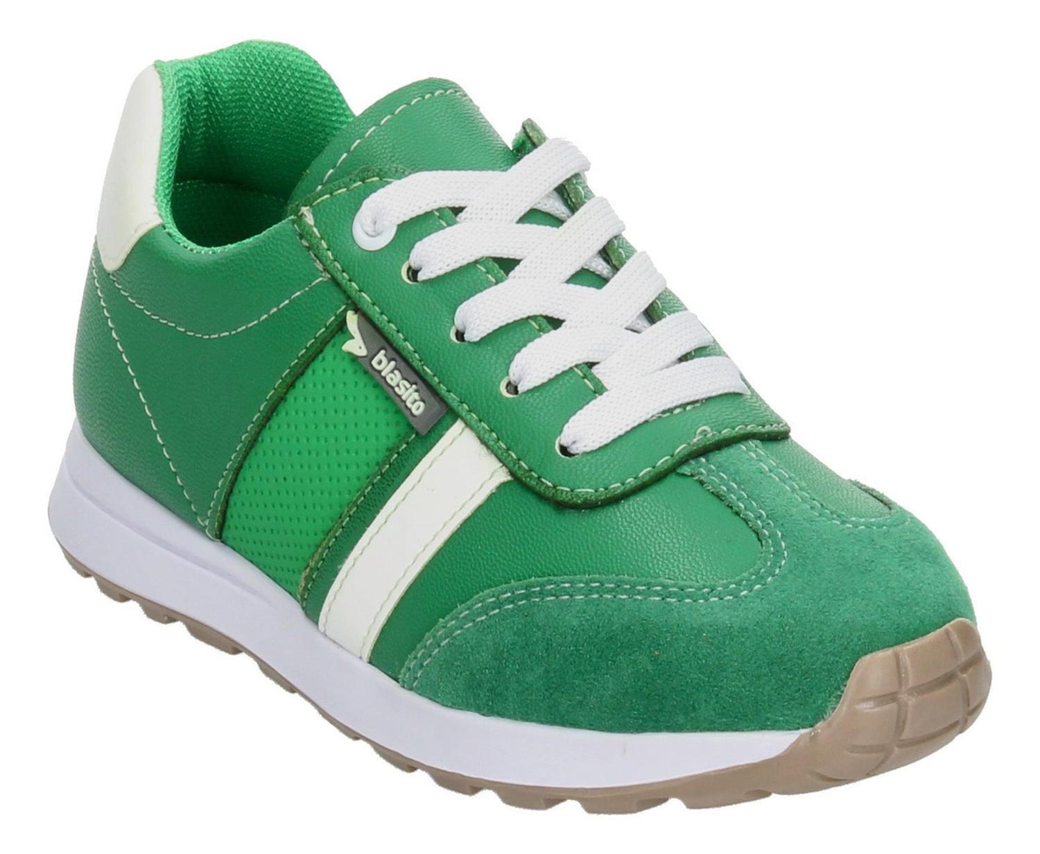 Tenis Blasito Niño Casual Verde Infantil T18-24 — imagen 2