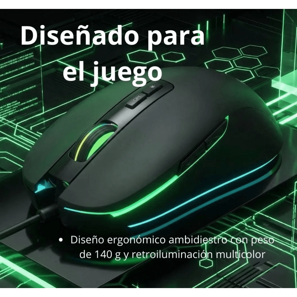 Mouse Alambrico Philips Momentum G414SPK9414 — imagen 9