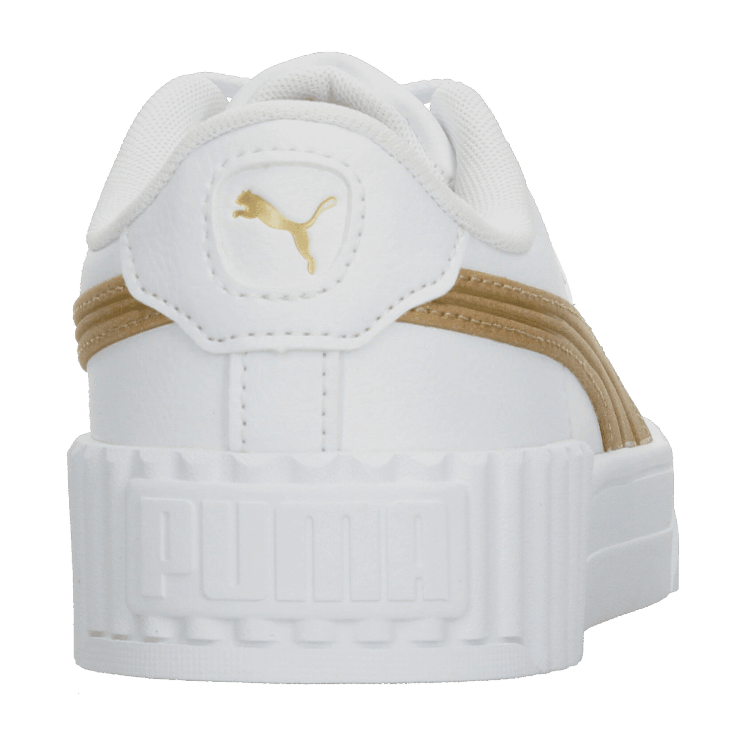 Tenis Dama Puma Carina 3.0 Aqua Metallics Blanco Casual Mujer — imagen 8