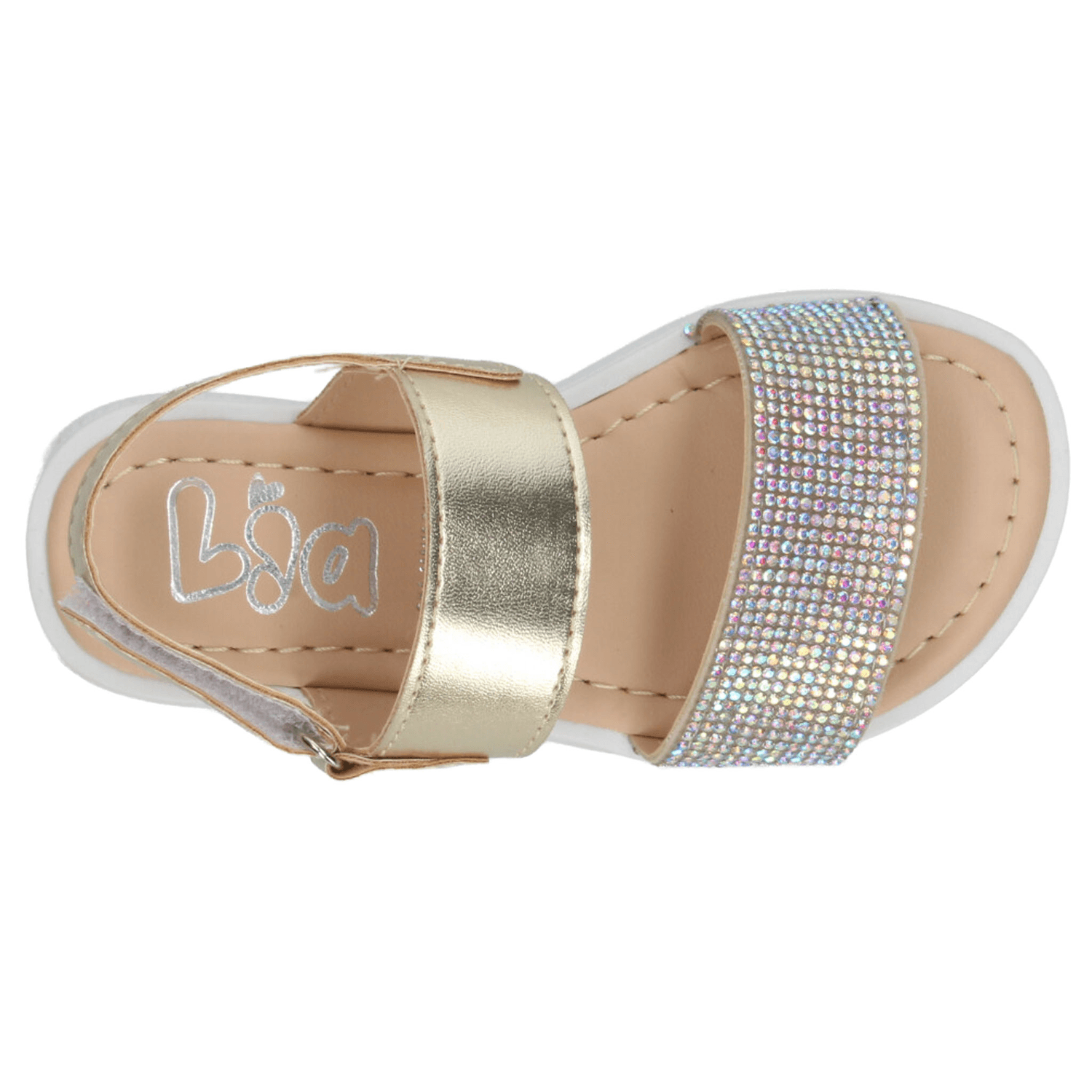 Sandalias Lia Niña Casual Dorado Infantil T18-22 — imagen 8