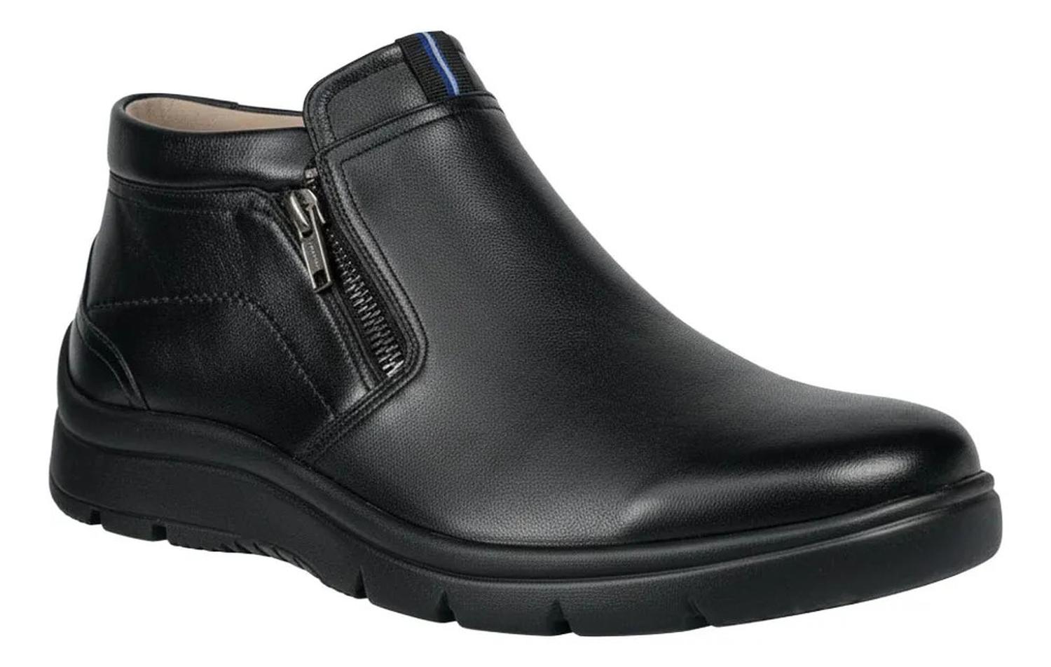 Botin Calzado Pazstor Caballero Confort Con Cierre 1149646 — imagen 3