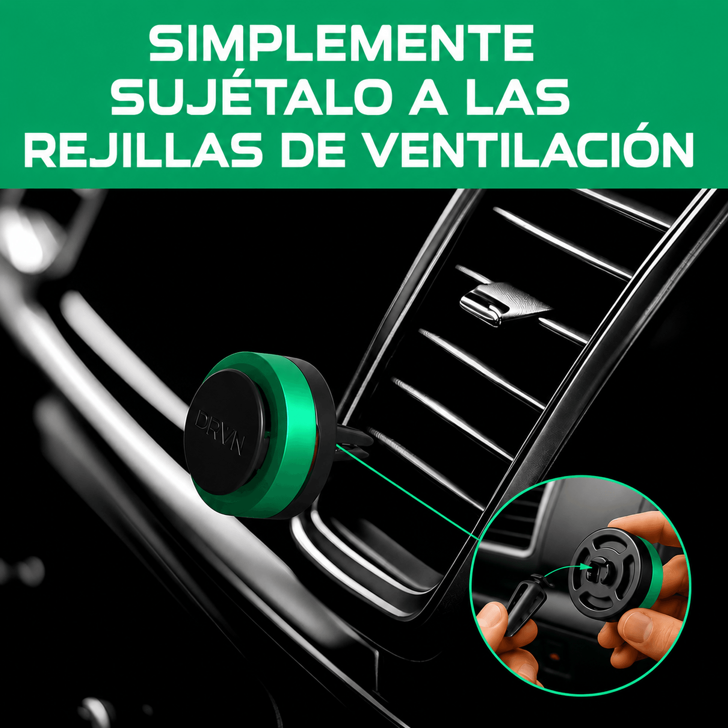 Aromatizante Coche Casa DRVN Clip Rejilla Ventilación Revival — imagen 4