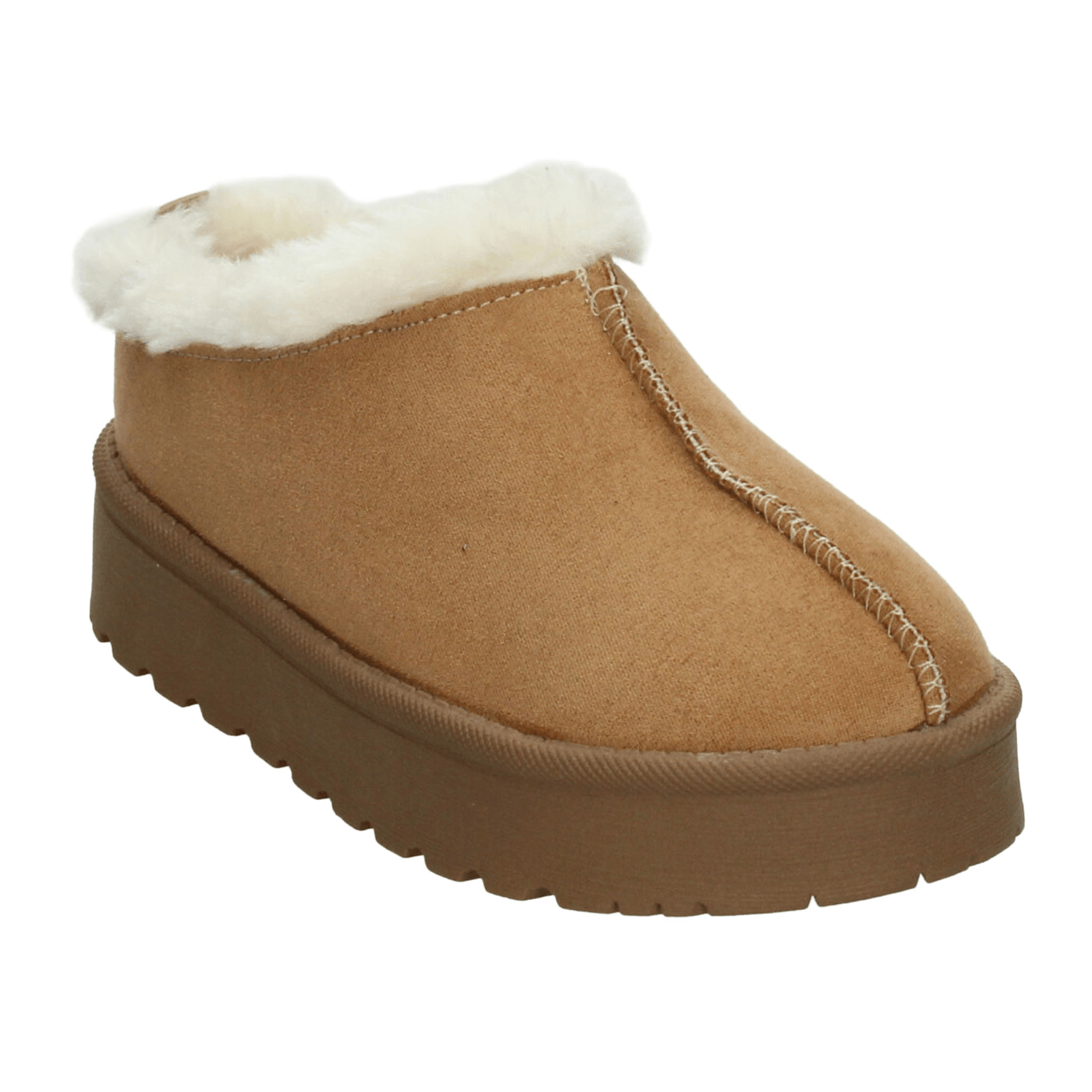 Zueco Vavito Niña Camel Casual Peluche Juvenil T22-27 — imagen 5