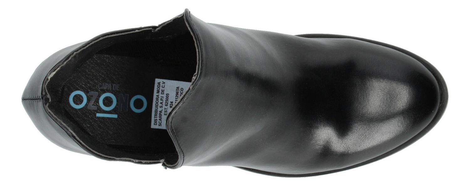 Botín Ozono Dama Casual Negro Mujer — imagen 8