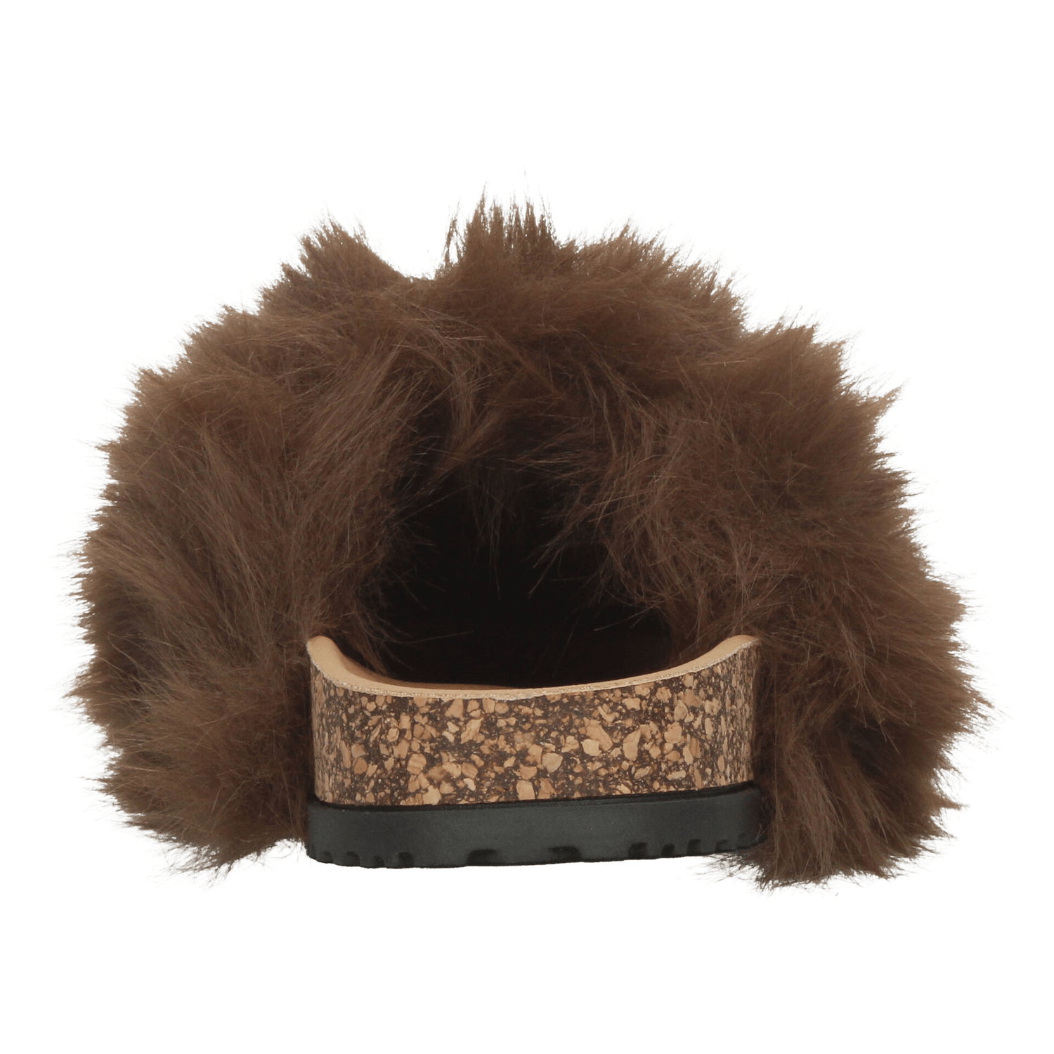 Zapato Berlin Dama Café Casual Peluche Slip On Cómodo Mujer — imagen 8