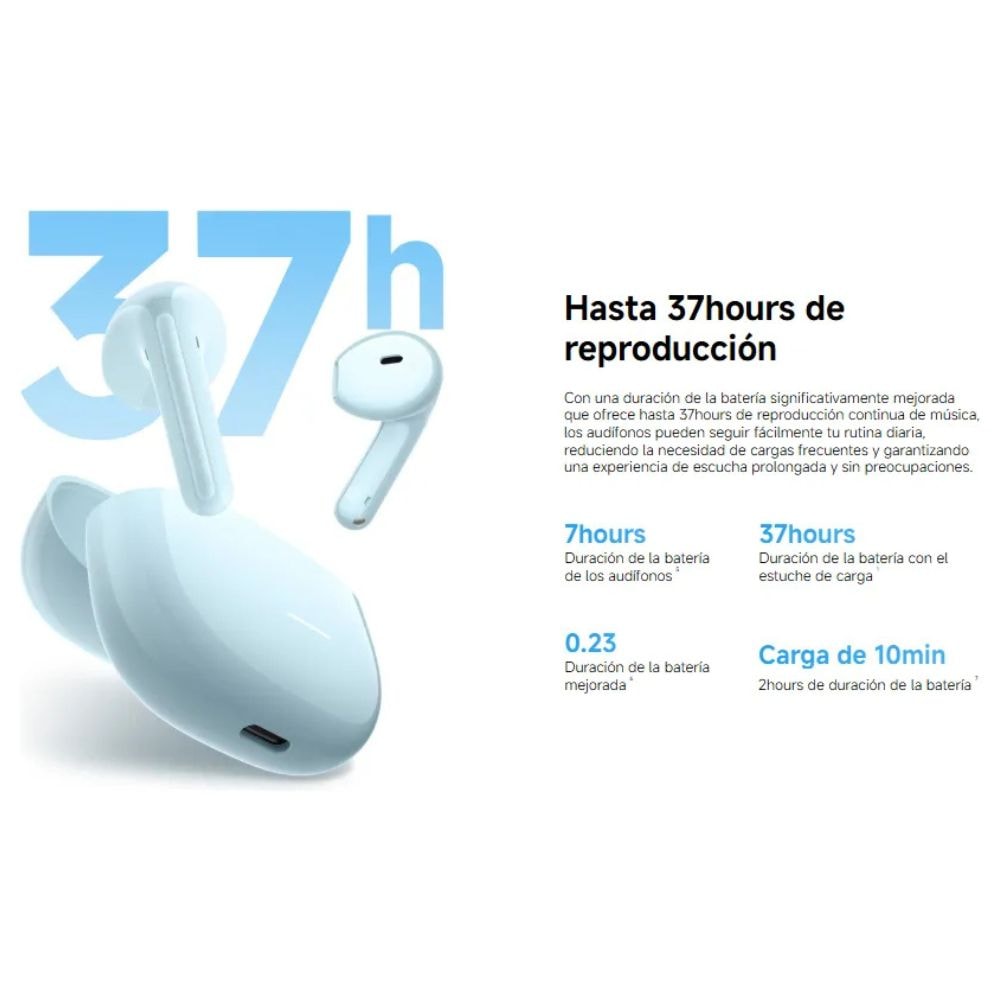 Audifonos Inalambricos Redmi Buds 8 Active - Blanco — imagen 4