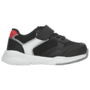 Tenis Vavito Niño Deportivo Ajustable Negro Infantil T15-18