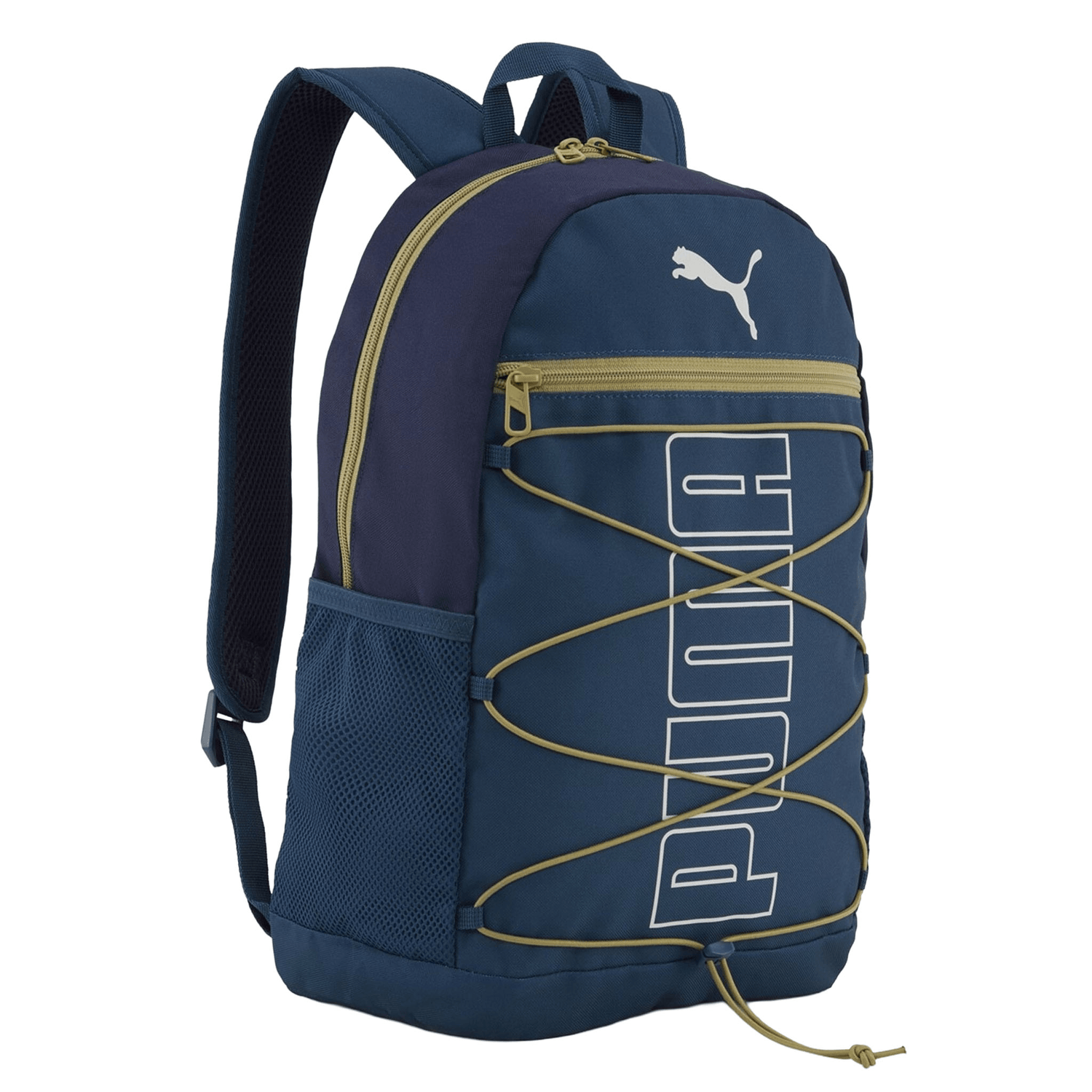 Mochila Puma Plus II Azul Para Laptop Escolar Unisex 24L — imagen 2