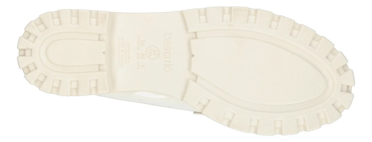 Zapato Beira Rio Dama Tacón Casual Formal Blanco Mujer — imagen 18
