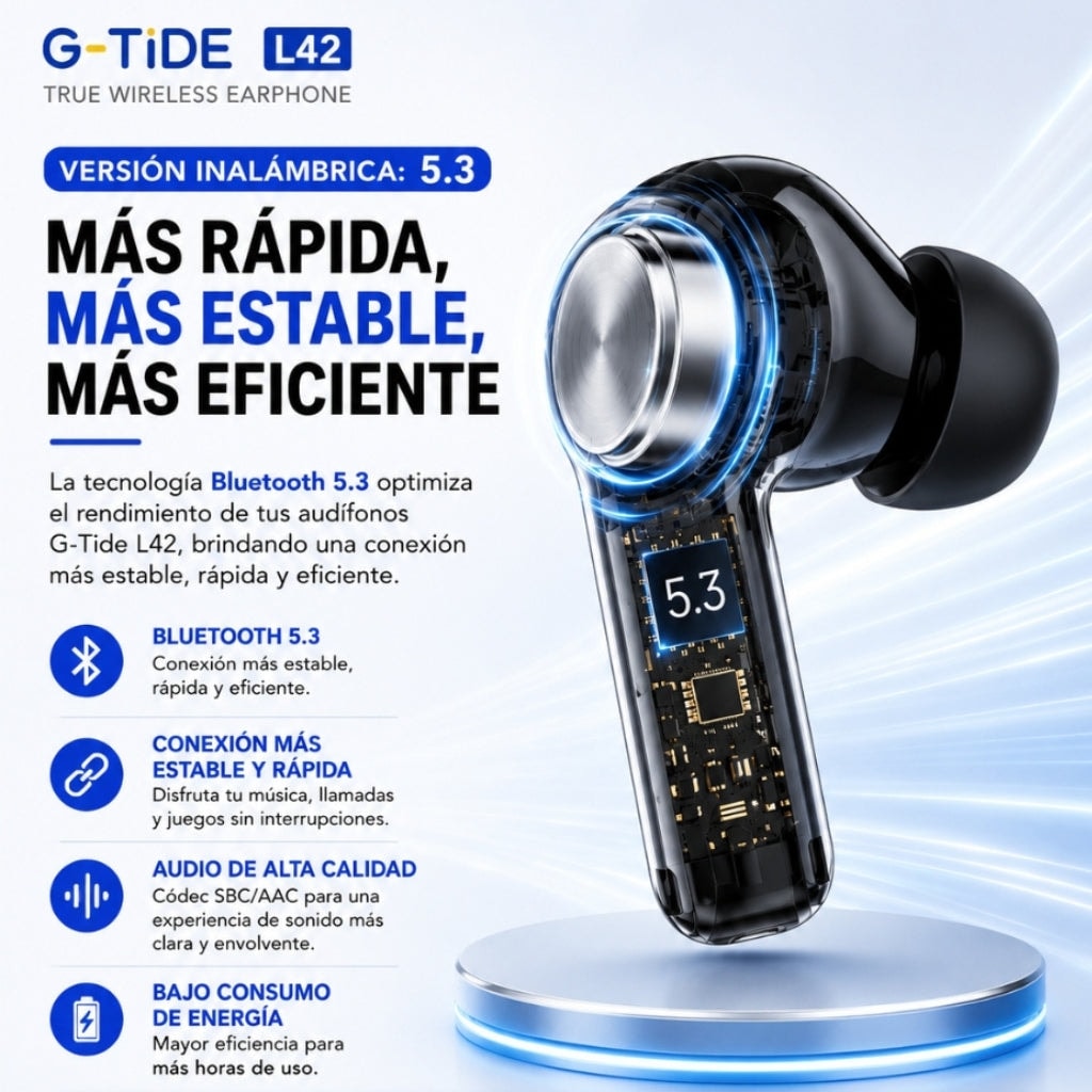 AUDIFONOS G-TIDE L42 (NEGRO) + SMARWATCH HONOR CHOICE 2 EPIC AMOLED + BOCINA G-TIDE SV30 (NEGRO) — imagen 6