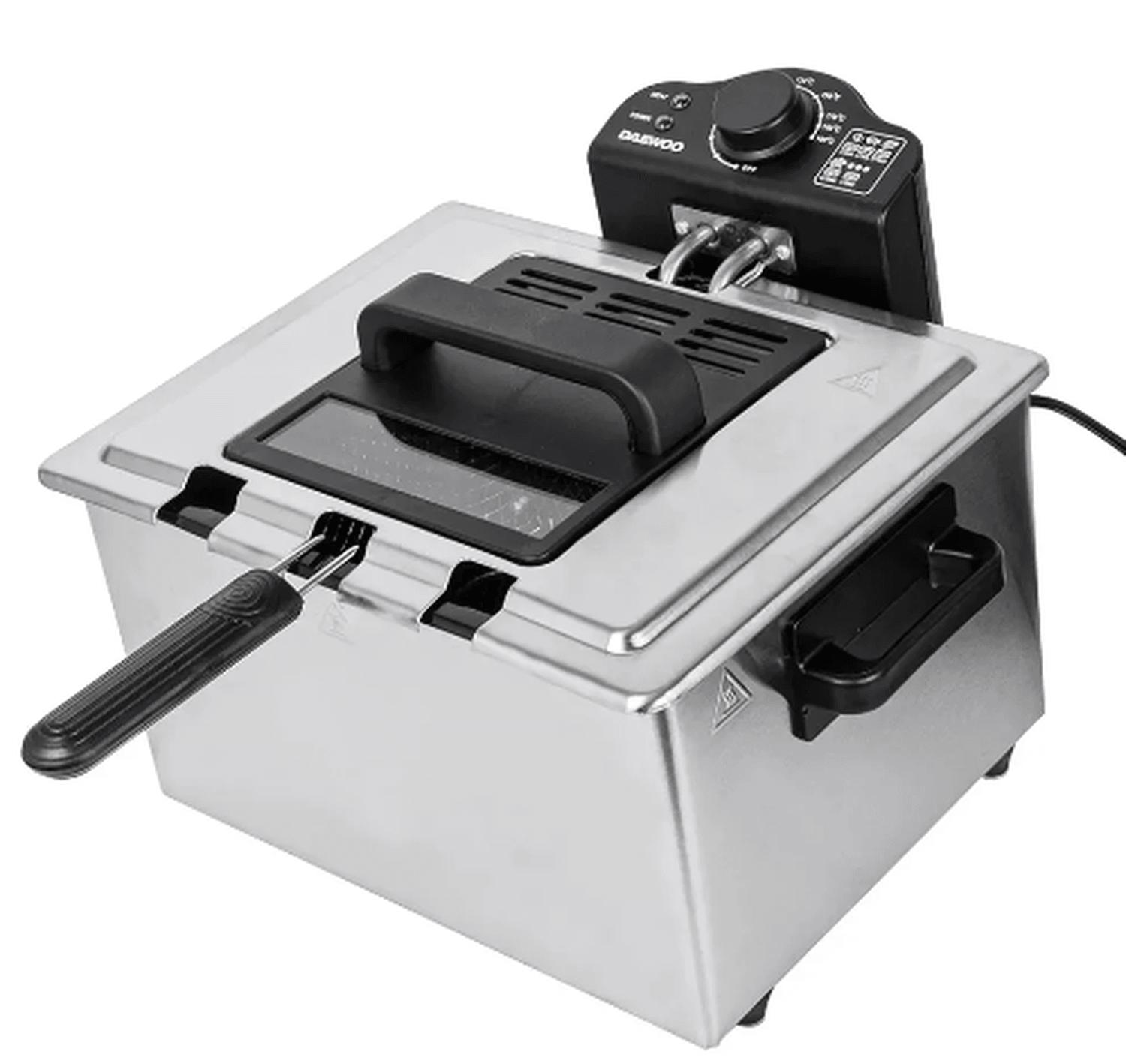 Freidora Inmersión Daewoo DE-DF2305 1500W Acero Inox — imagen 1