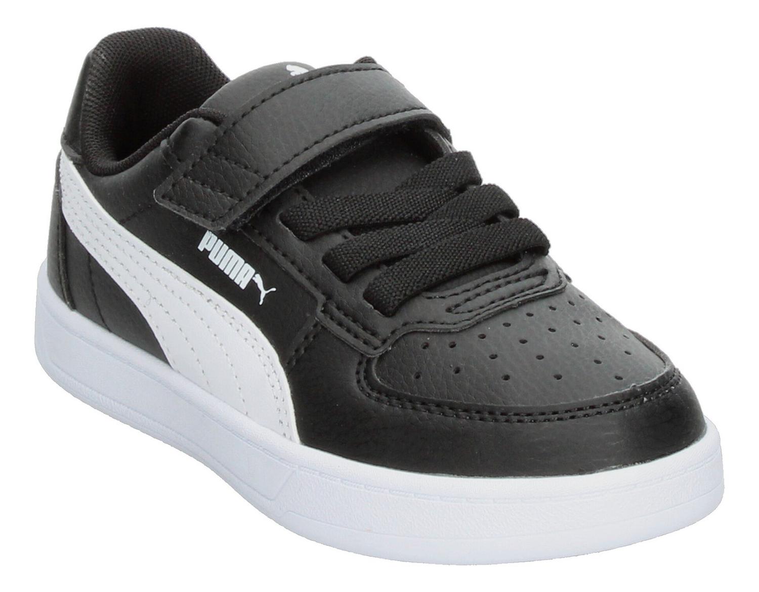 Tenis Niño Puma Rickie Caven 2.0 Ac Ps Negro Sneakers Original Casual Ligero Cintas Ajustable — imagen 5