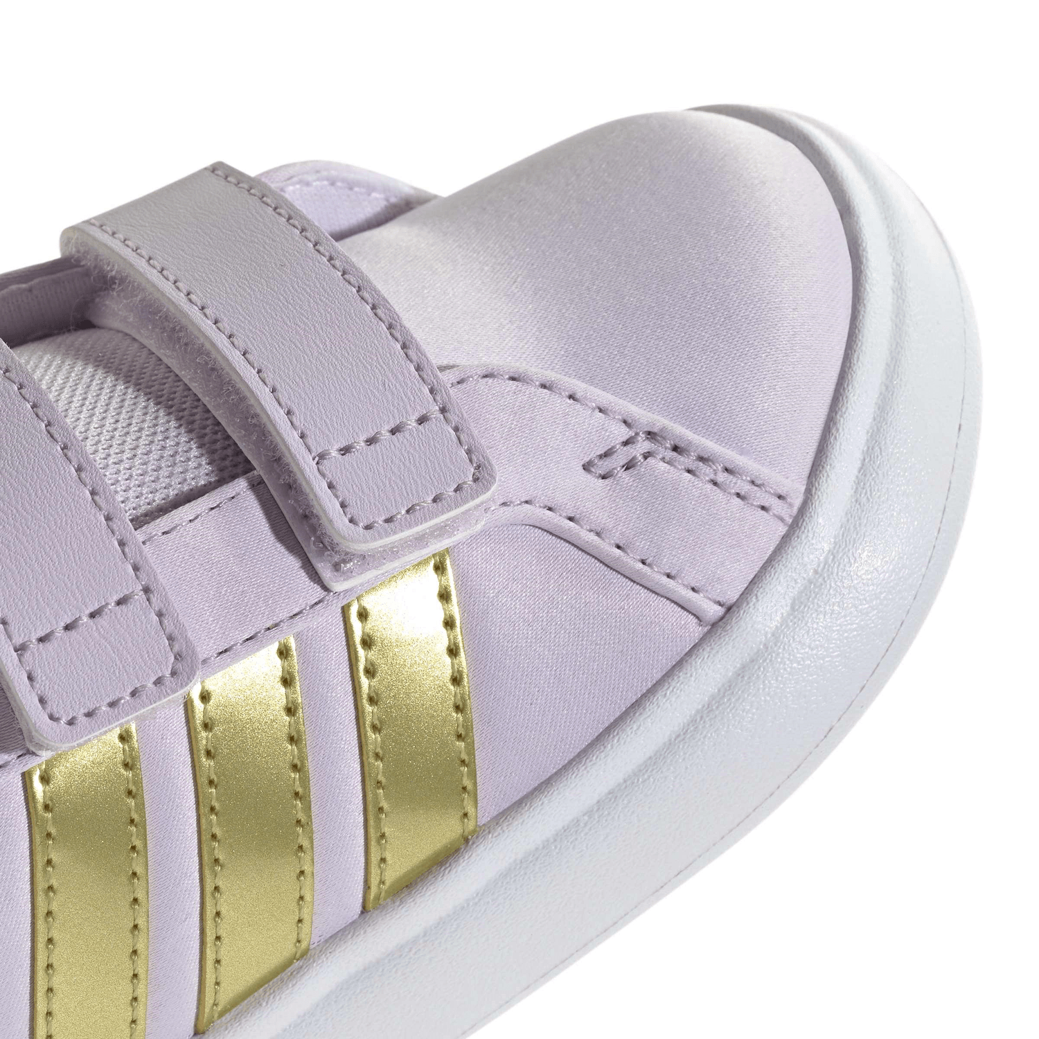 Tenis Adidas Grand Court Elsa Niña Lila Casual Infantil T11-16 — imagen 6