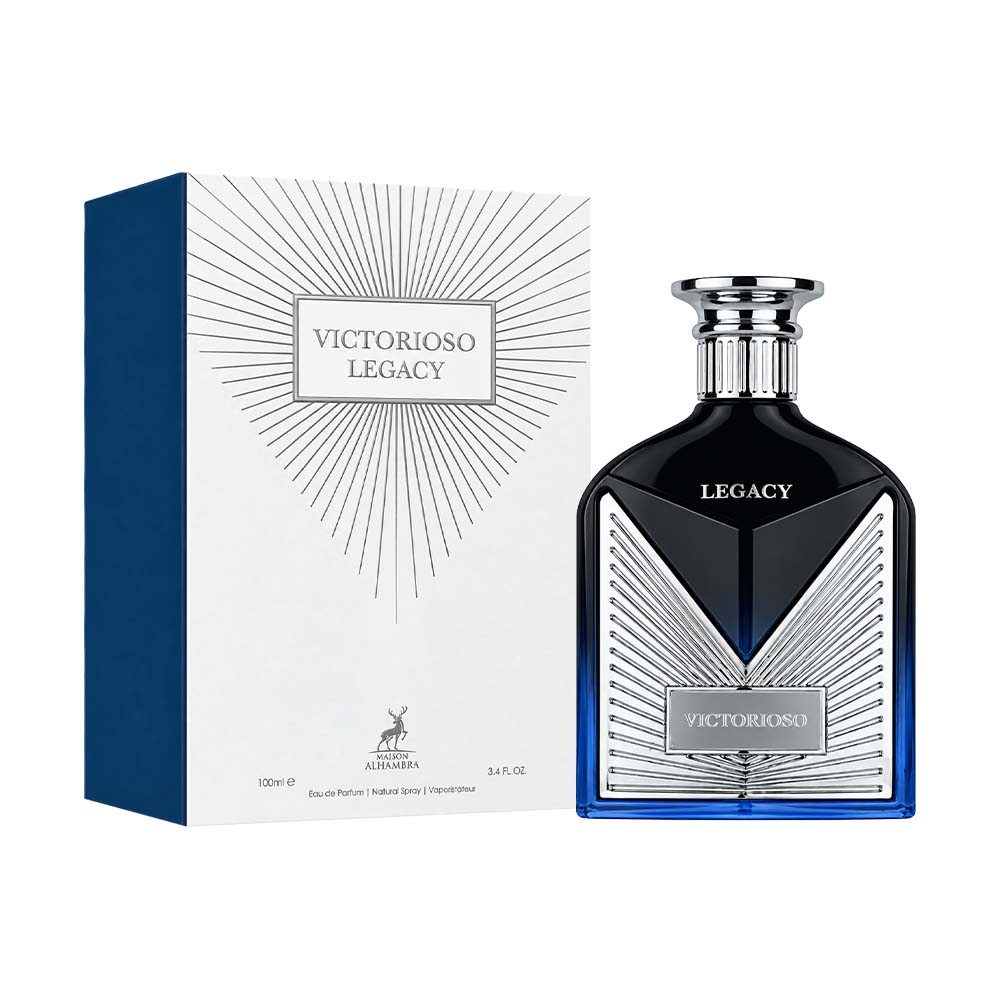 Victorioso Legacy by Maison Alhambra Agua de Perfume 100 ml Caballero Mag — imagen 2