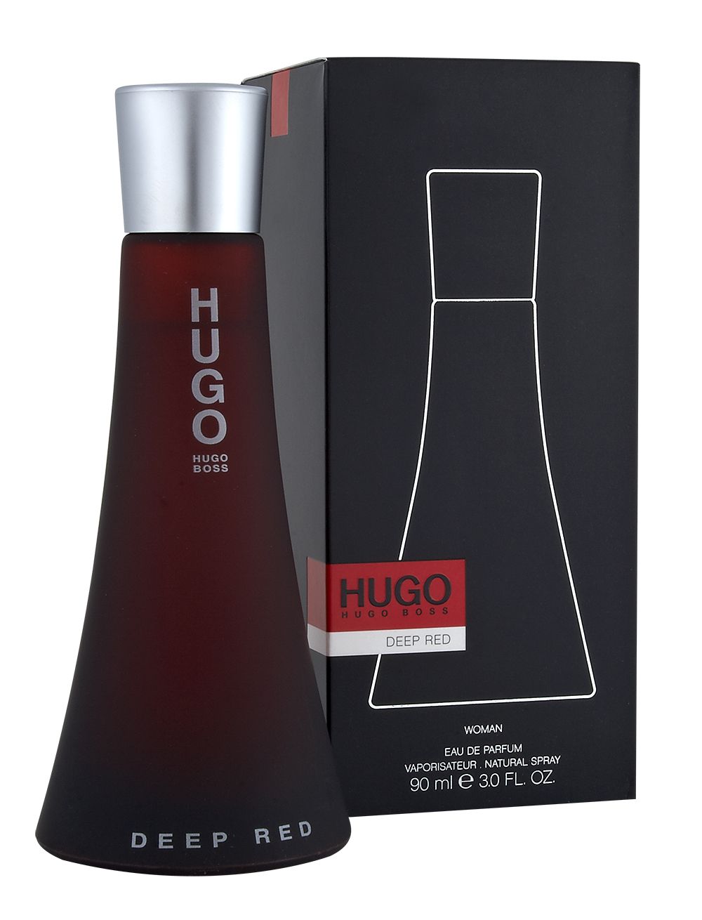 Perfume Hugo Deep Red Agua de perfume 90ml dama Mag — imagen 2