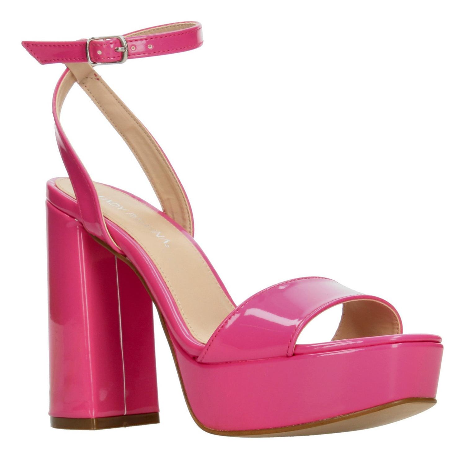 Sandalias Dama Paulina Fucsia Casual Mujer — imagen 4