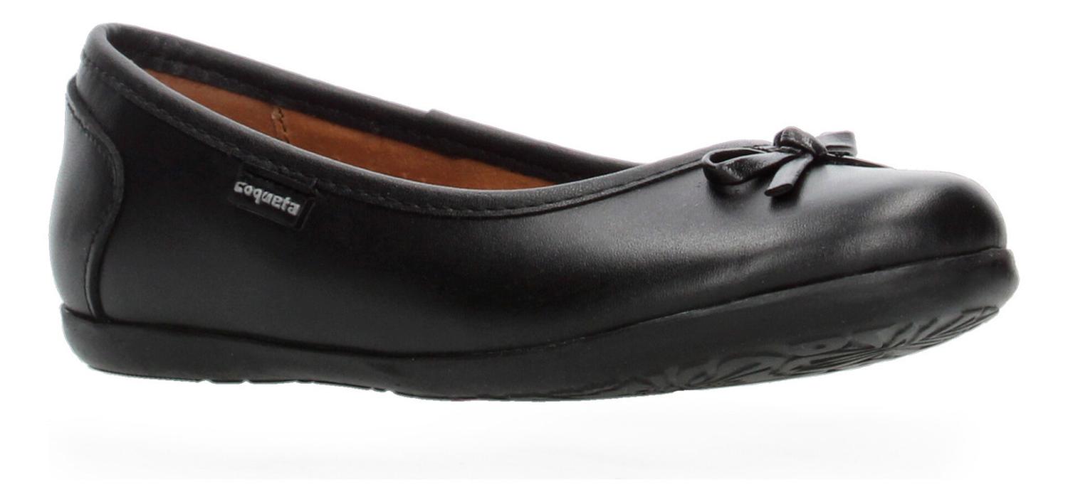 Zapato Coqueta Slip On Niña Escolar Negro Infantil T18-26 — imagen 3