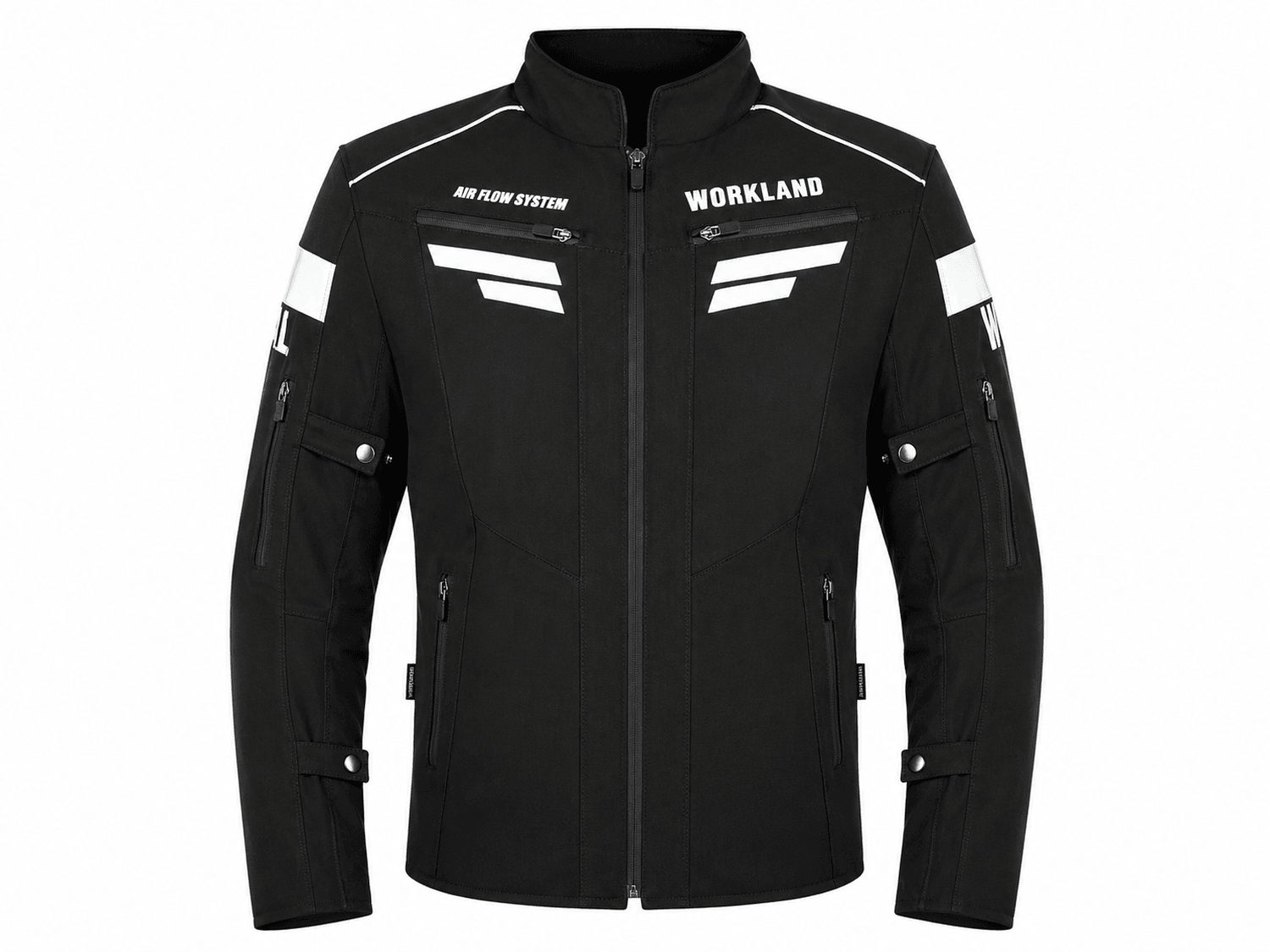 Chamarra moto hombre impermeable biker protecciones WKL NGO — imagen 1
