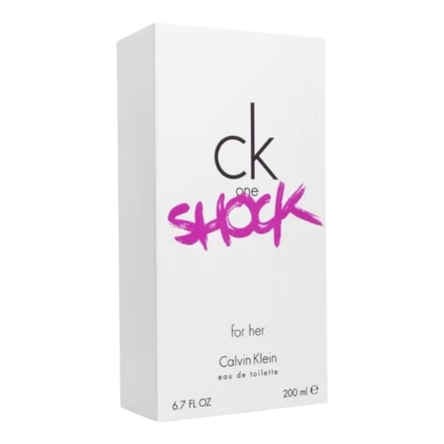CALVIN KLEIN ONE SHOCK FOR HER EDT 200 ML — imagen 2