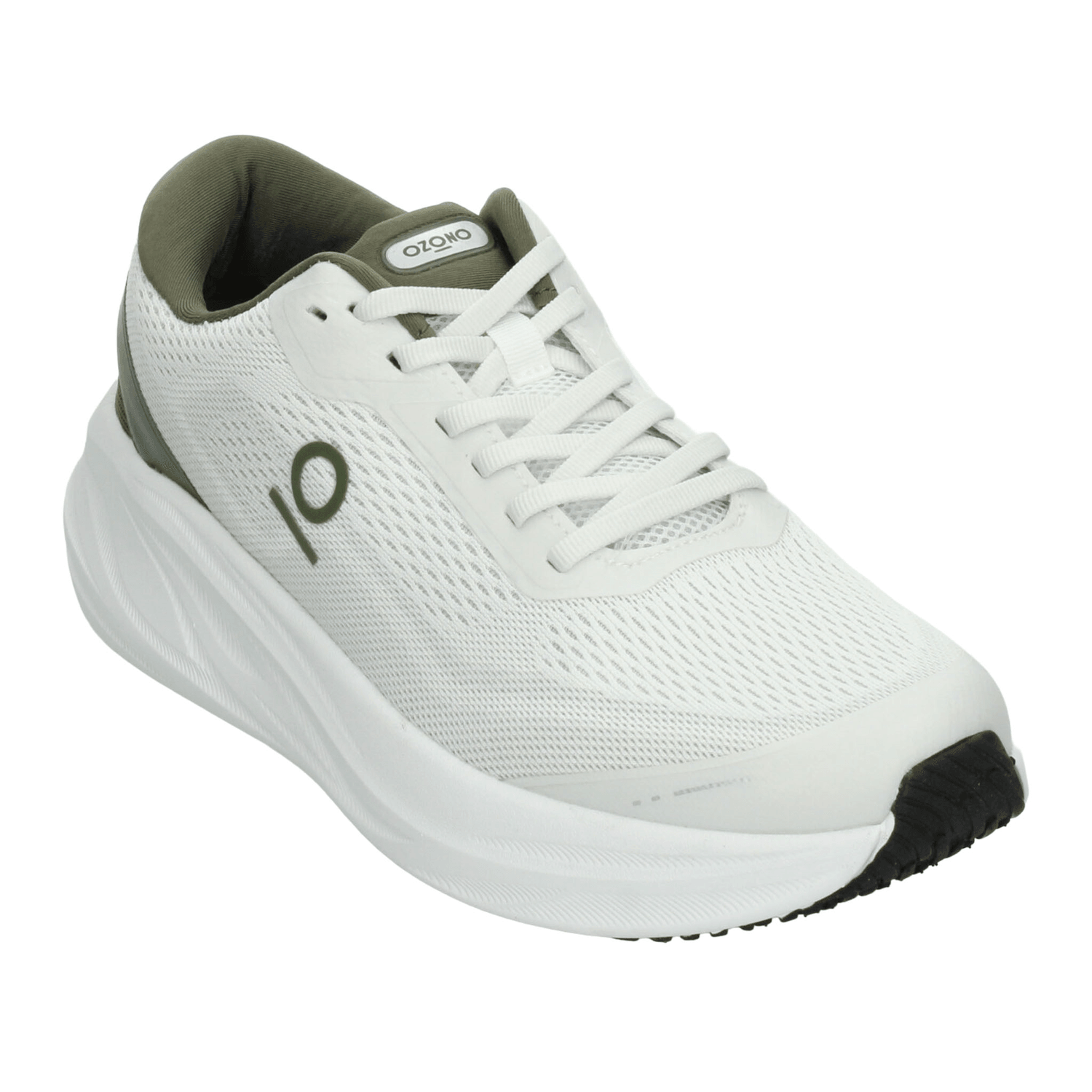 Tenis Ozono Hombre Deportivo Running Caballero Blanco — imagen 4