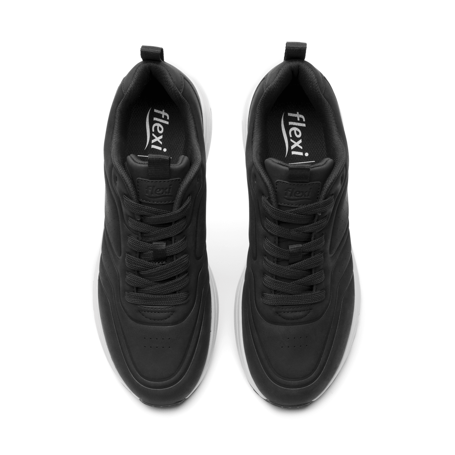 Tenis Flexi Hombre Negro Casual Para Caballero — imagen 9