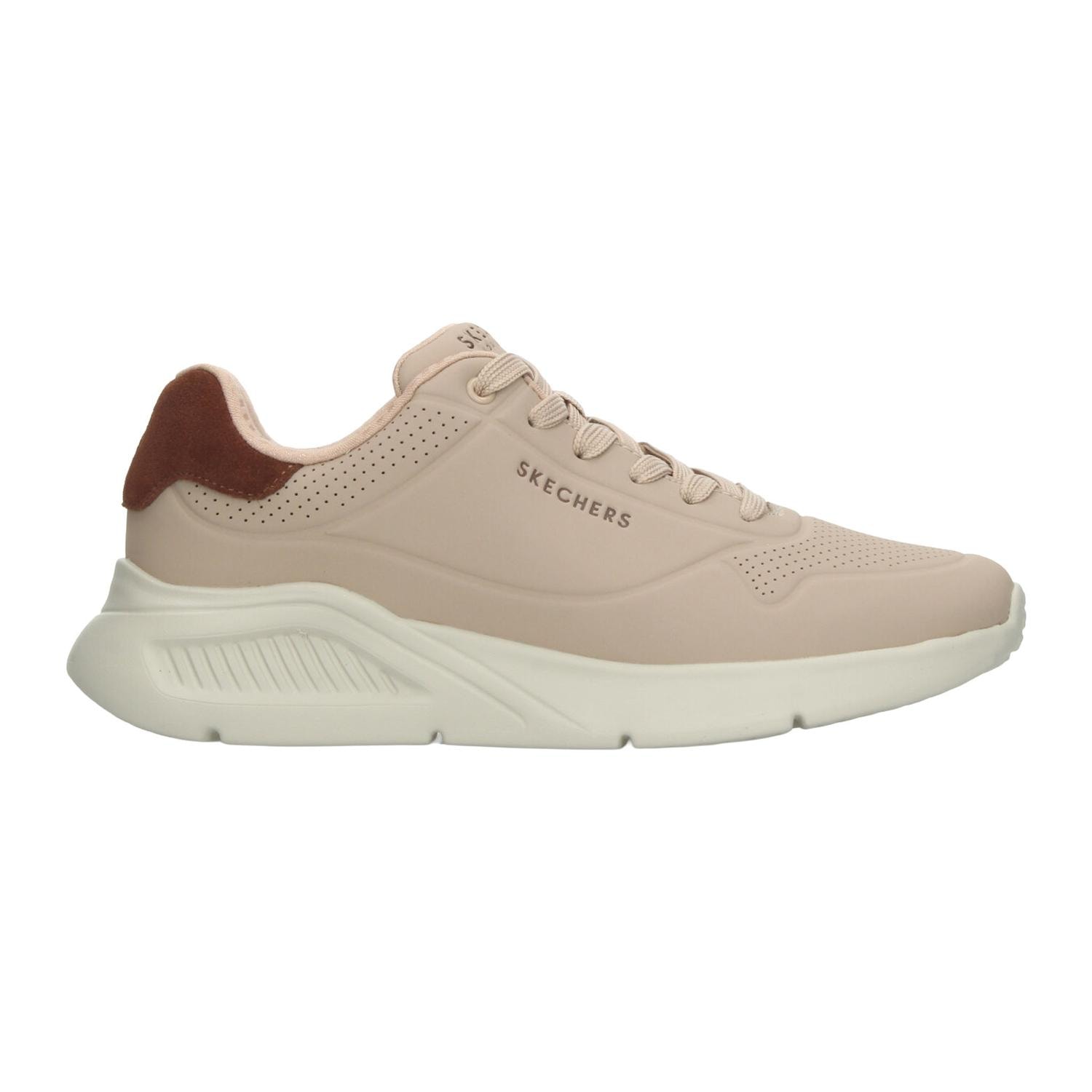 Tenis Skechers Uno Lite Hombre Casual Beige Caballero — imagen 1