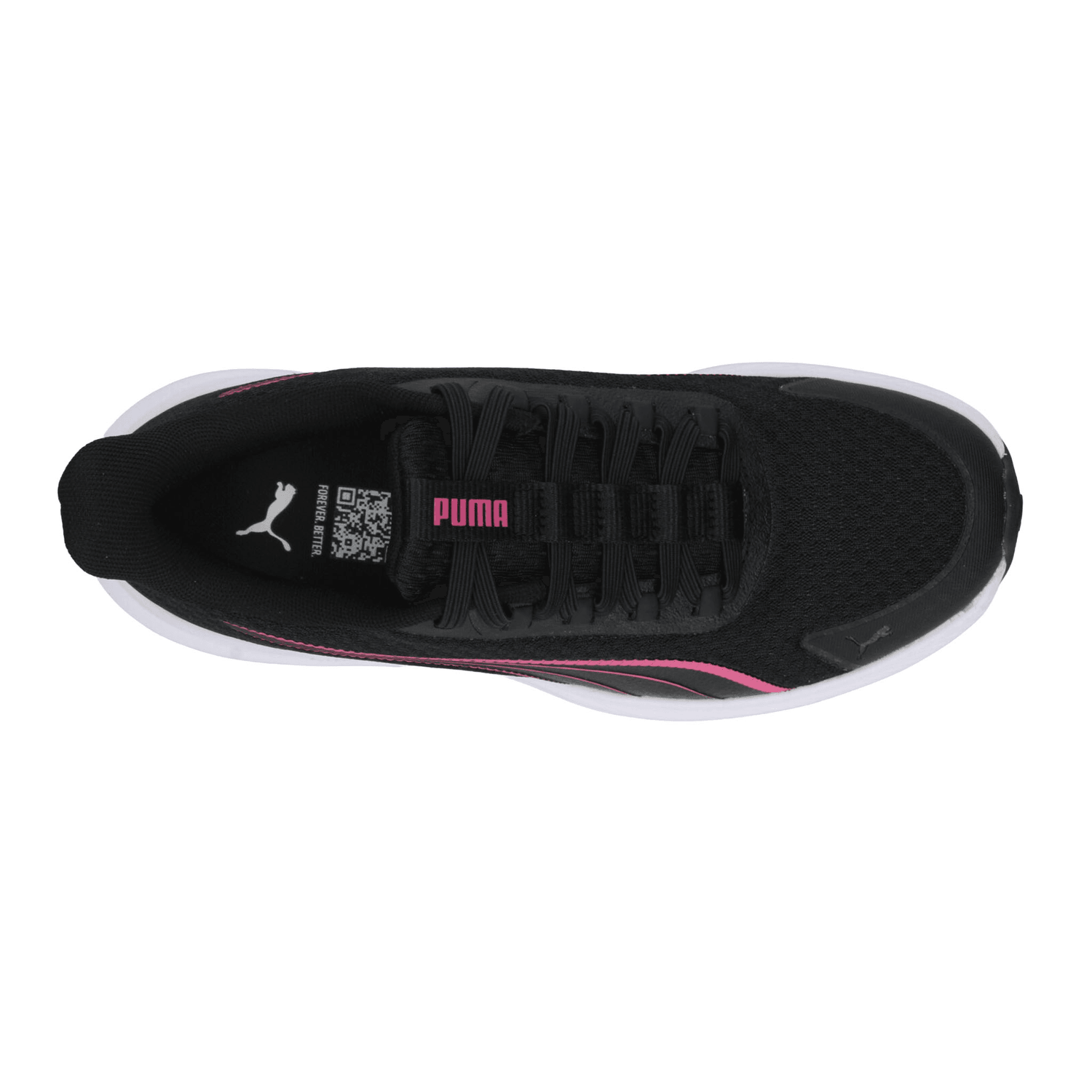 Tenis Puma Dasher Lite Niña Deportivo Cintas Negro Infantil T22-25 — imagen 8