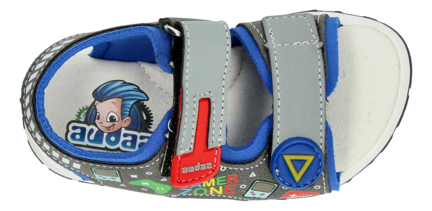 Sandalias Niño Coqueta Gris Casual Infantil T13- 19 — imagen 7