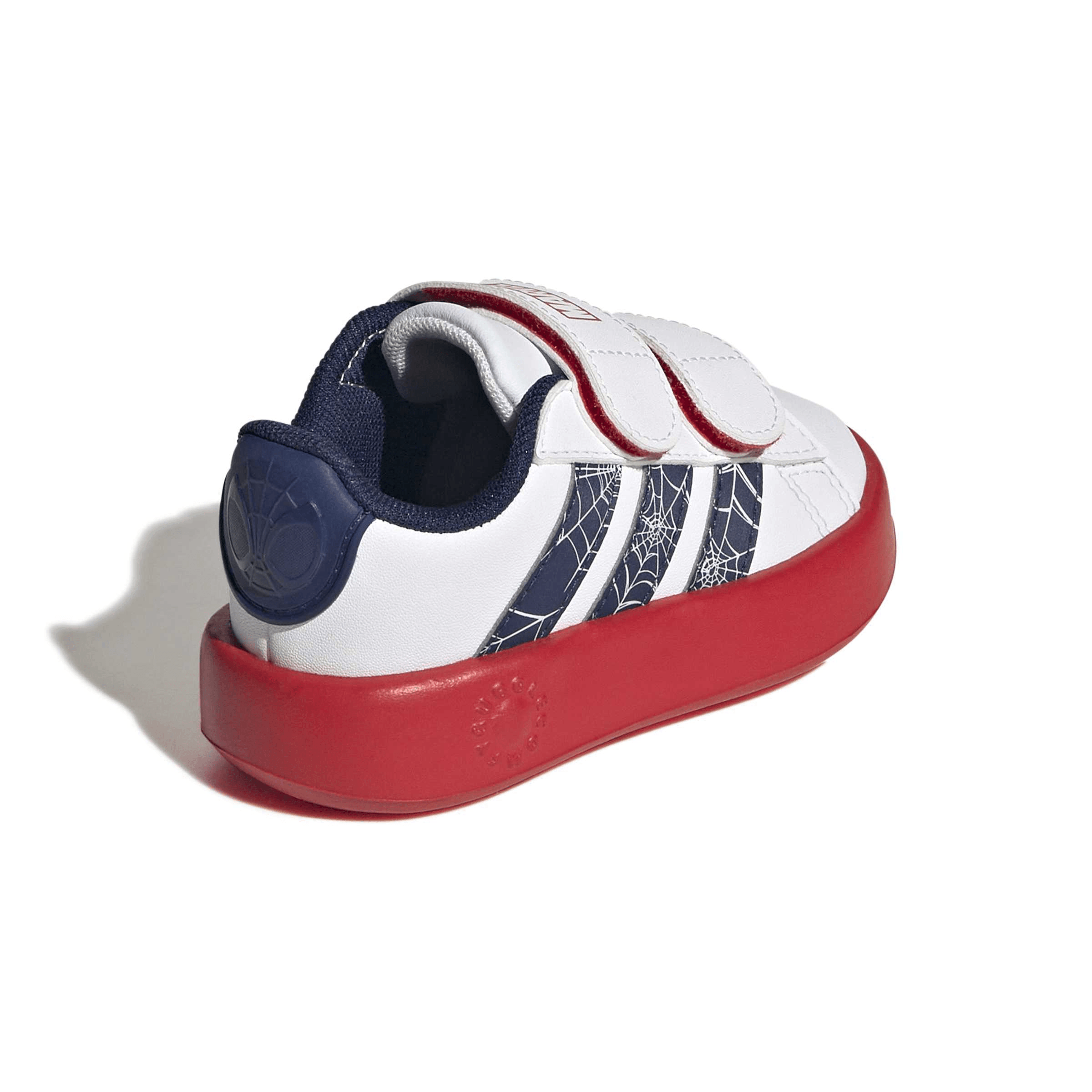 Tenis Adidas Grand Court Spiderman Niño Spiderman Blanco Infantil T10-16 — imagen 11