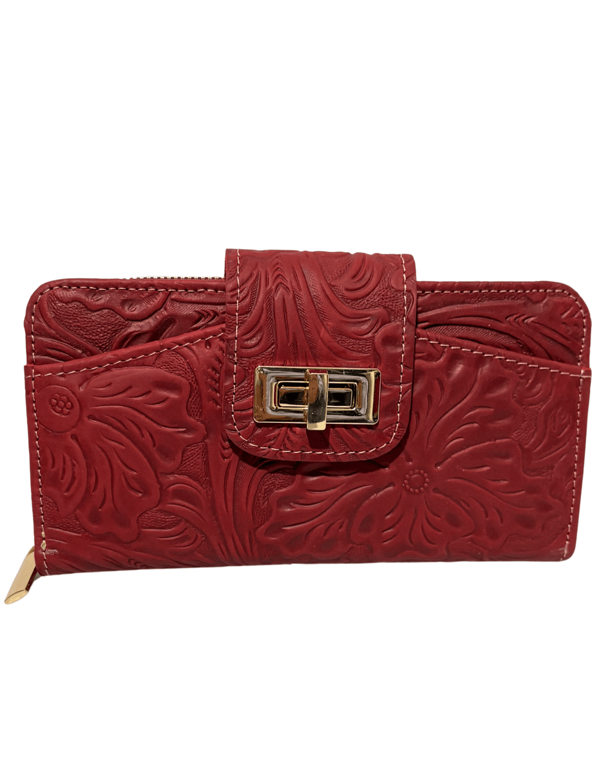 Cartera Billetera Monedero De Dama Piel Legitima Jazmin — imagen 12