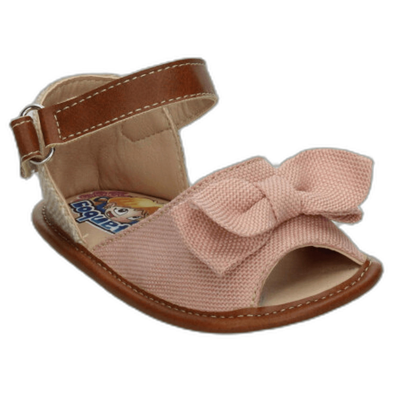 Sandalias Coqueta Niña Casual Rosa Infantil T10-12 — imagen 4