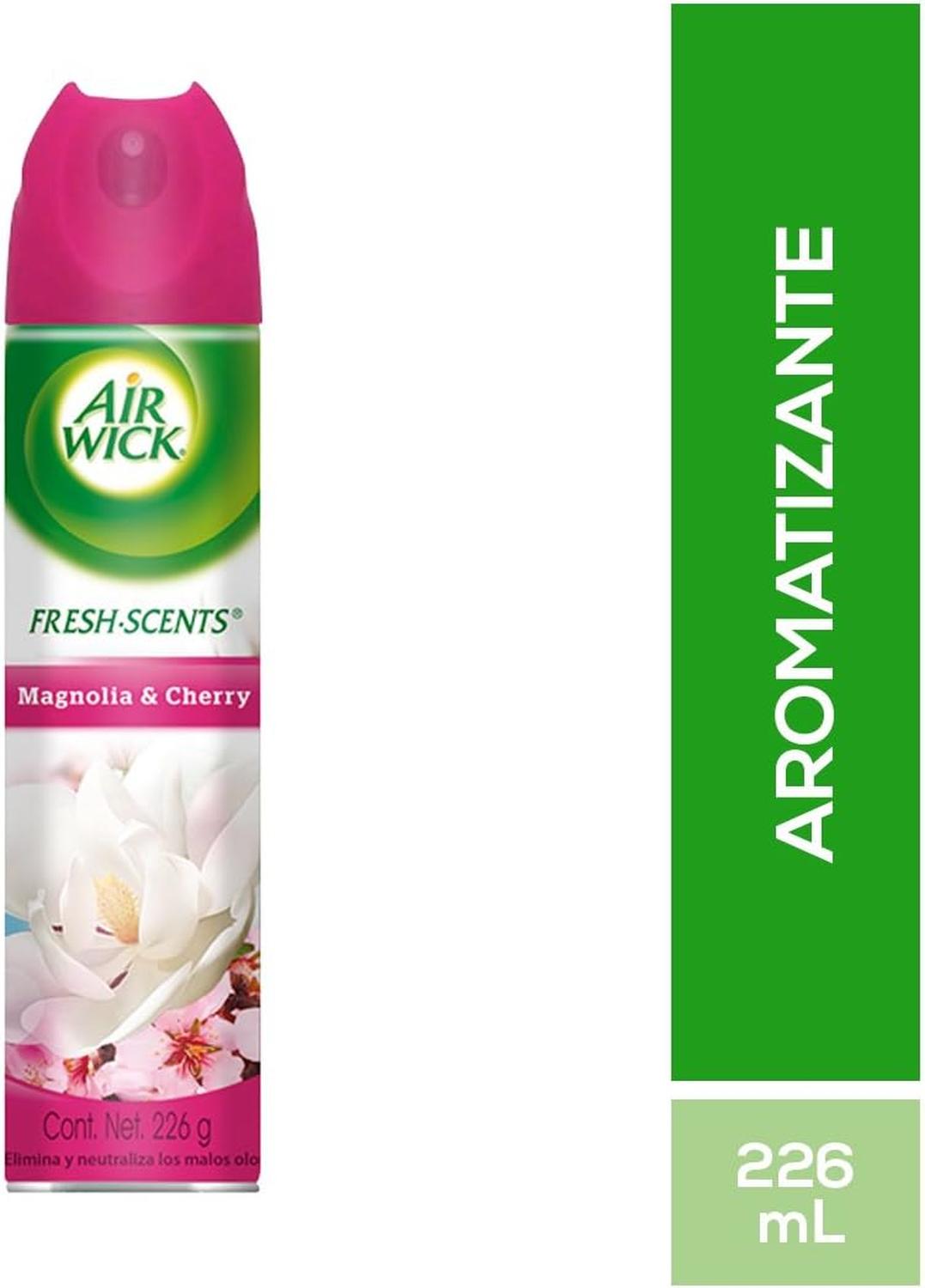 12 AROMATIZANTES AIR WICK AMBIENTAL AROMA CHERRY 226GR — imagen 3