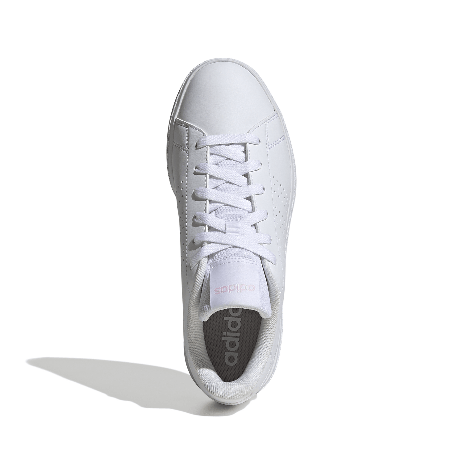Tenis Dama Adidas Advantage Base 2.0 Blanco Casual Mujer — imagen 8