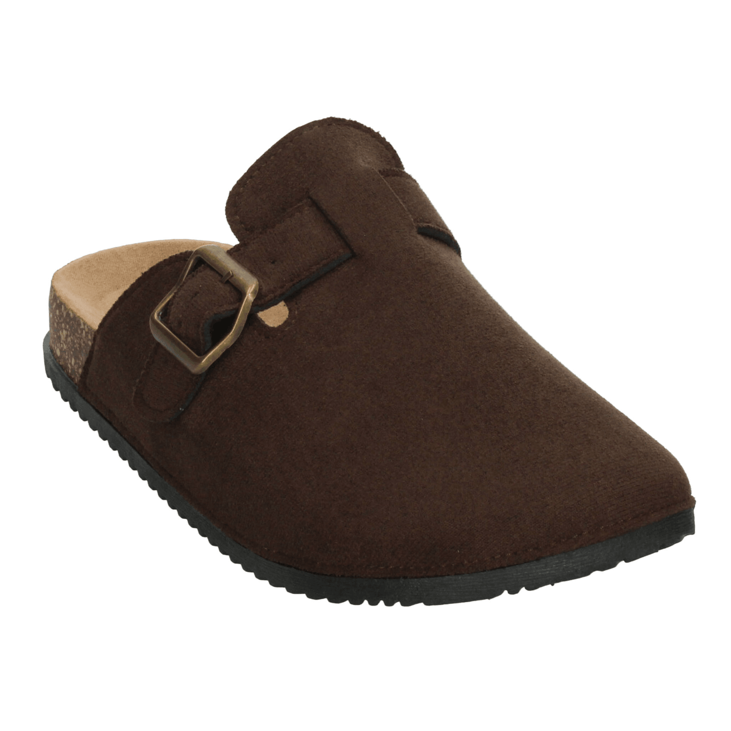Zapato Berlin Dama Zueco Casual Slip On Café Mujer — imagen 4