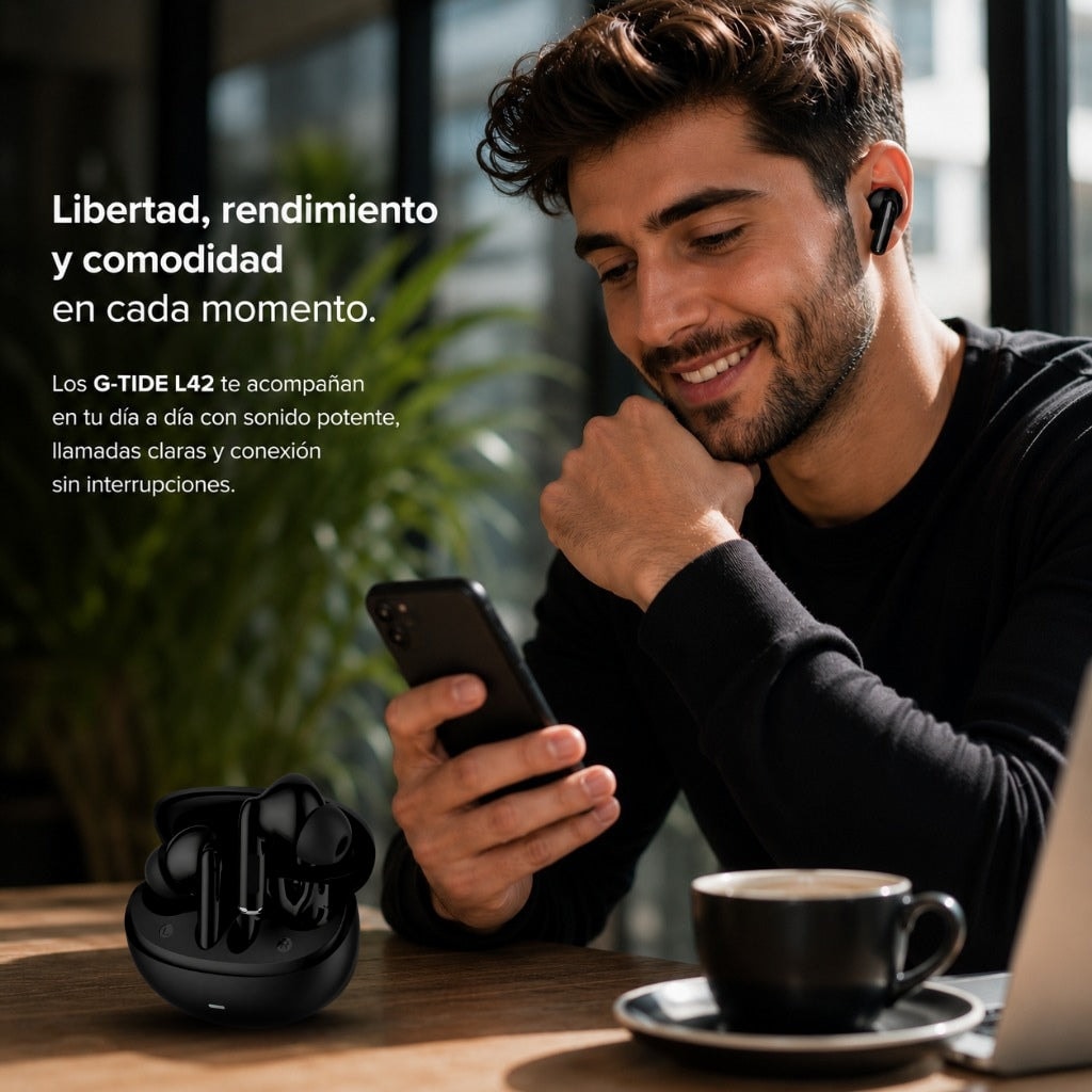 AUDIFONOS G-TIDE L42 (NEGRO) + SMARWATCH HONOR CHOICE 2 EPIC AMOLED + BOCINA G-TIDE SV30 (NEGRO) — imagen 9