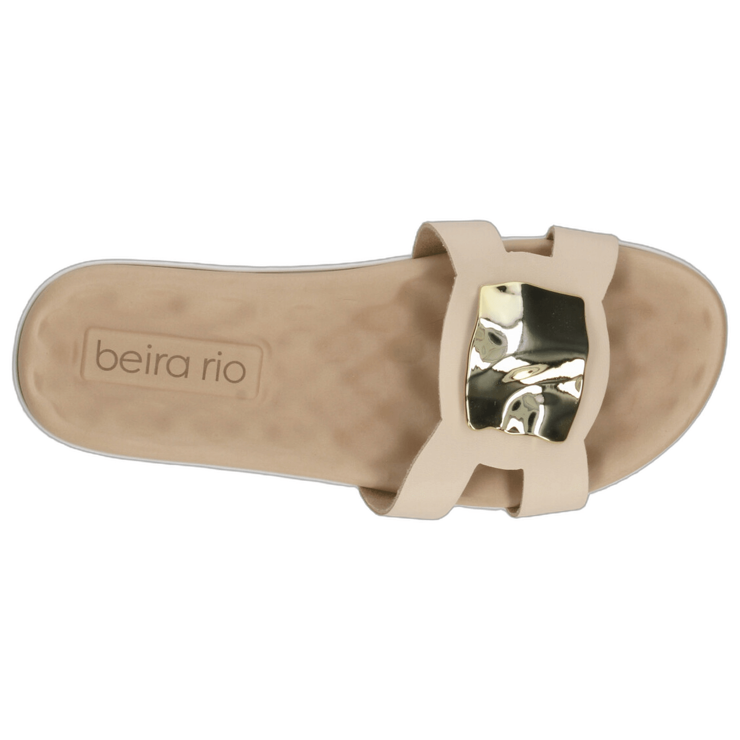 Sandalias Beira Rio Dama Casual Crema Mujer — imagen 8