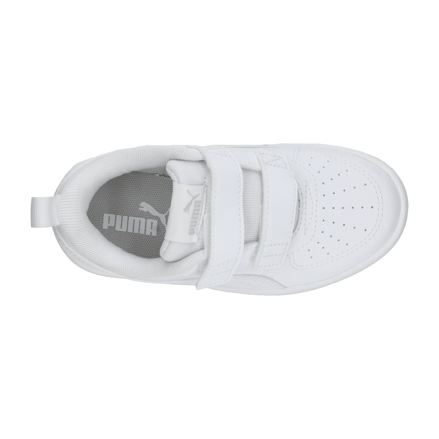 Tenis Niño Puma Rickie V Blanco Casual Infantil T16-22 — imagen 9