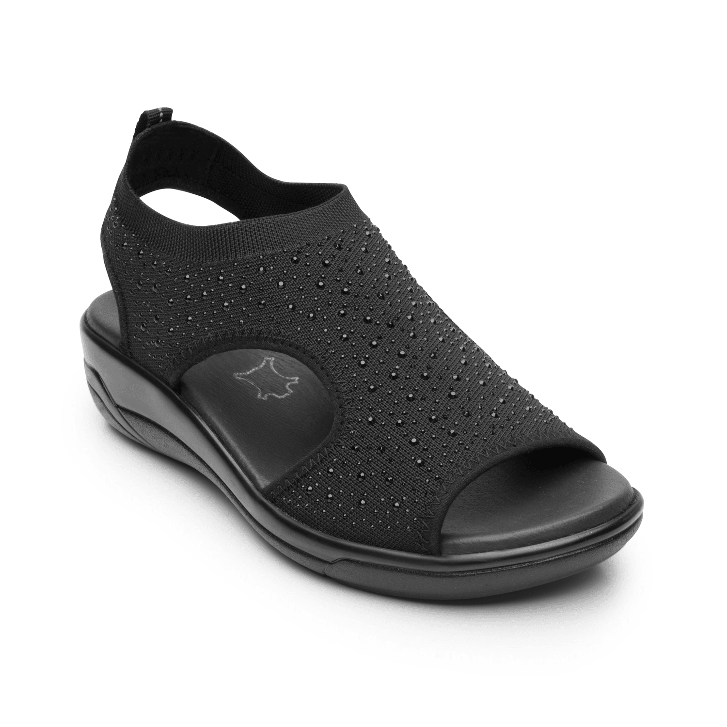 Sandalias Flexi Dama Casual Negro Mujer — imagen 2
