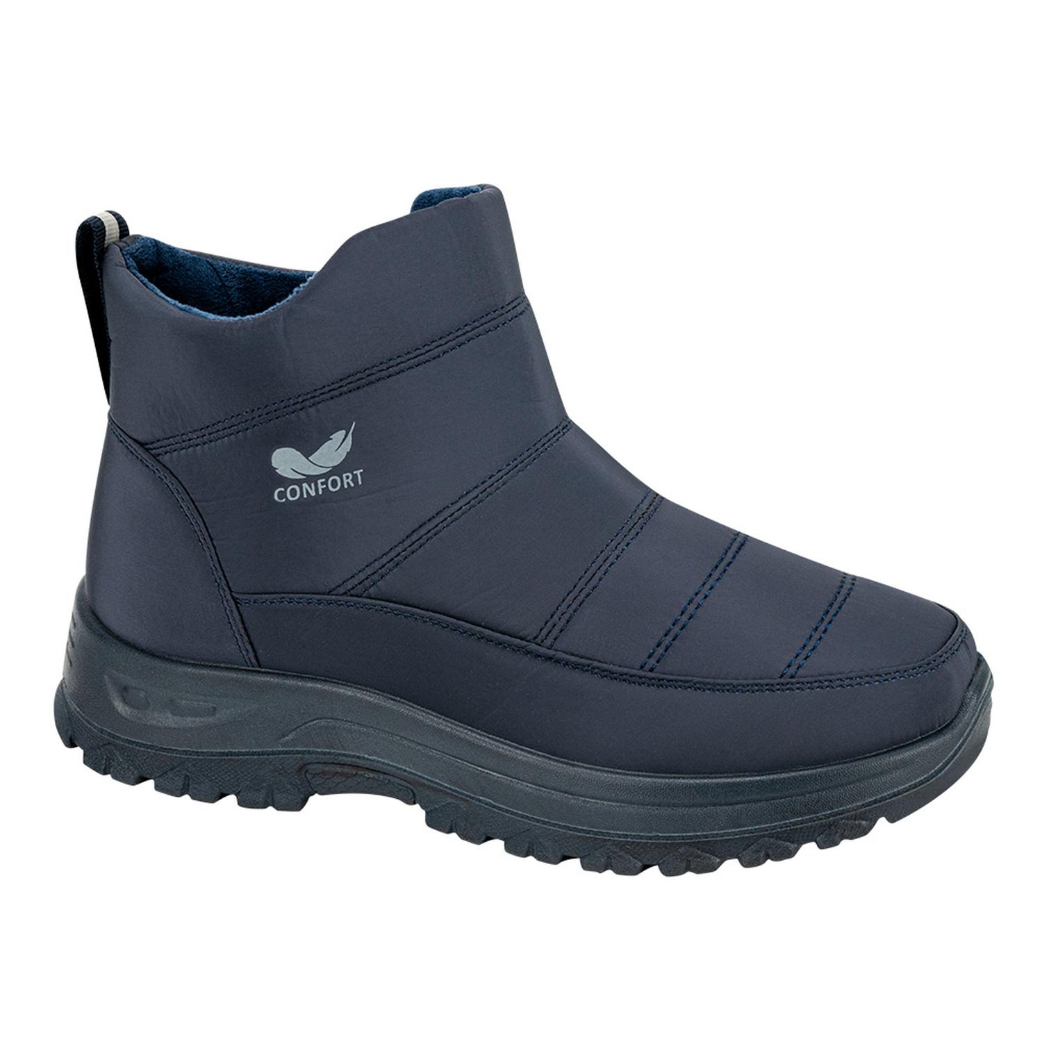 BOTA DAMA SHOSH CONFORT NAYLON FORRO DE PELUCHE 1314133 — imagen 2