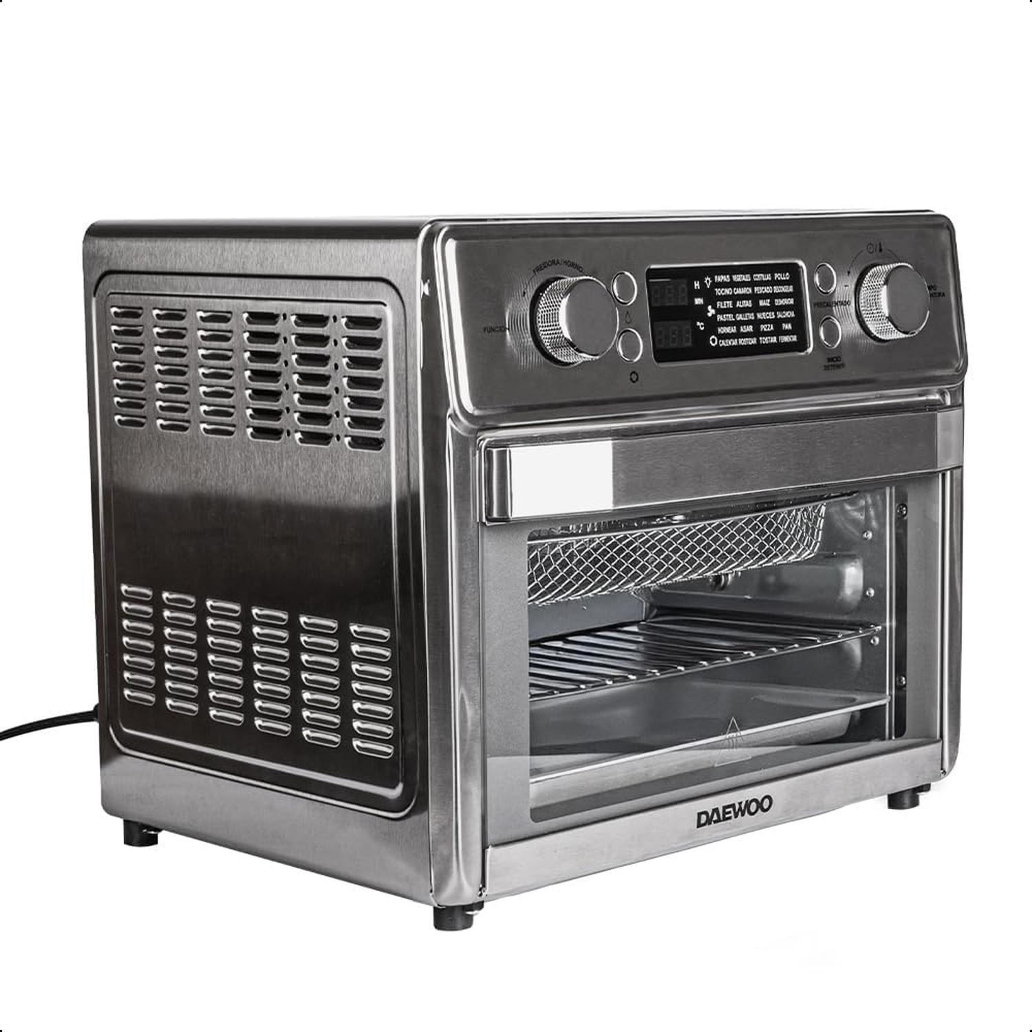 Horno Freidora de Aire Daewoo 25L 3 en 1 Acero Pantalla — imagen 3