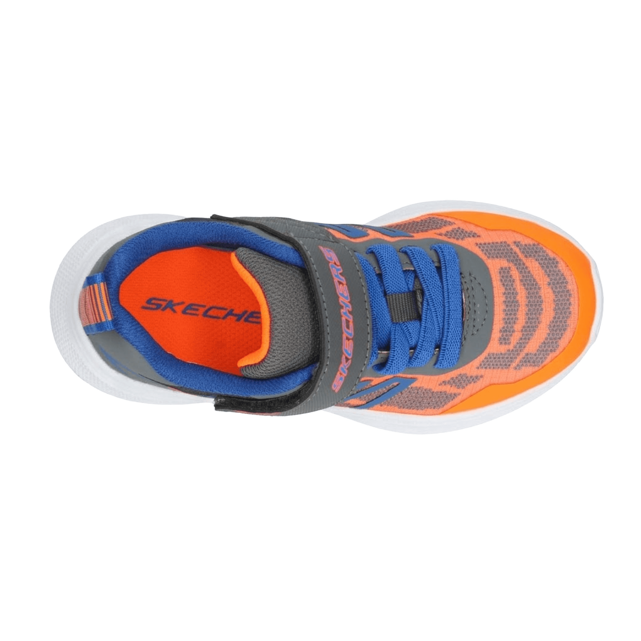 Tenis Skechers Microspec Velocity Niño Deportivo Gris Infantil T17-22 — imagen 17